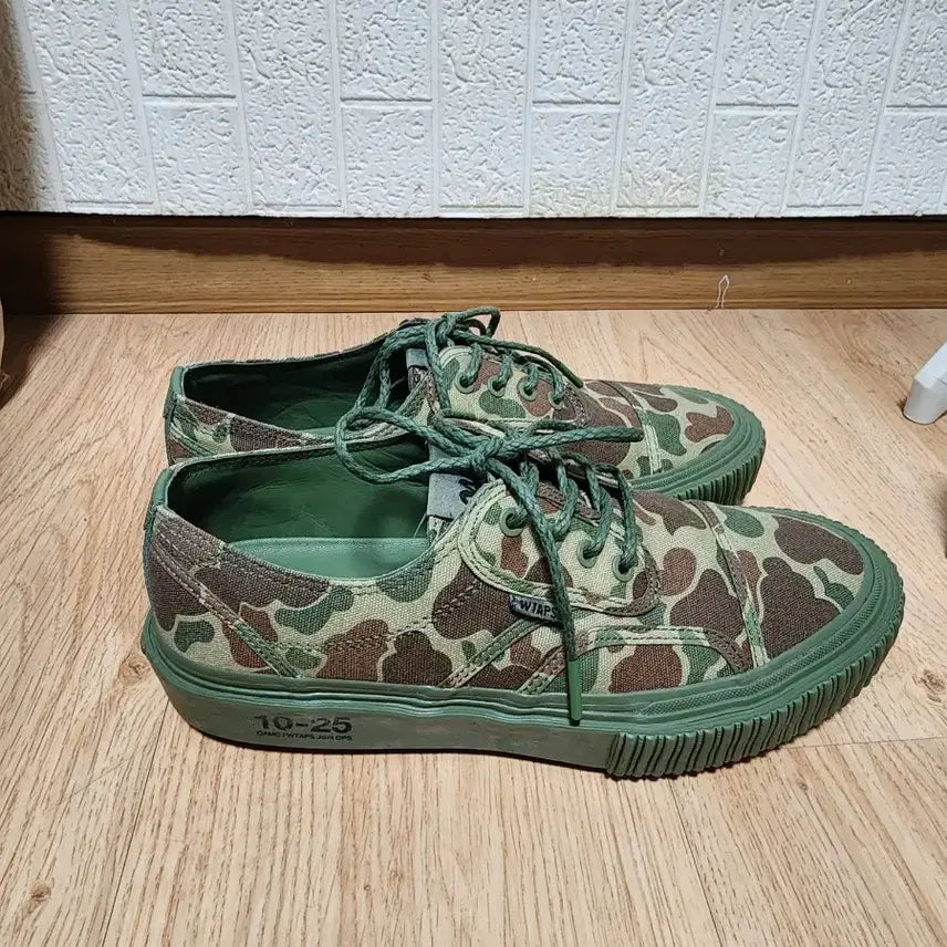 [BUNJANG] Vans OAMC x WTAPS The Camo Sneakers / 반스 oamc x wtaps 더카모