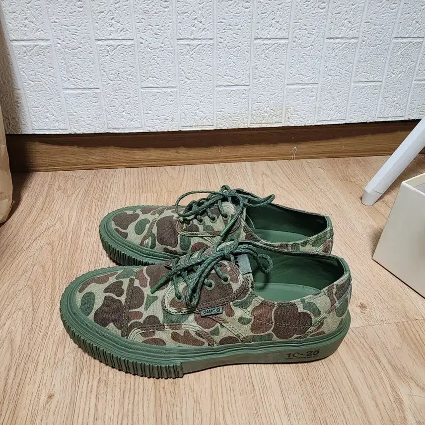 [BUNJANG] Vans OAMC x WTAPS The Camo Sneakers / 반스 oamc x wtaps 더카모