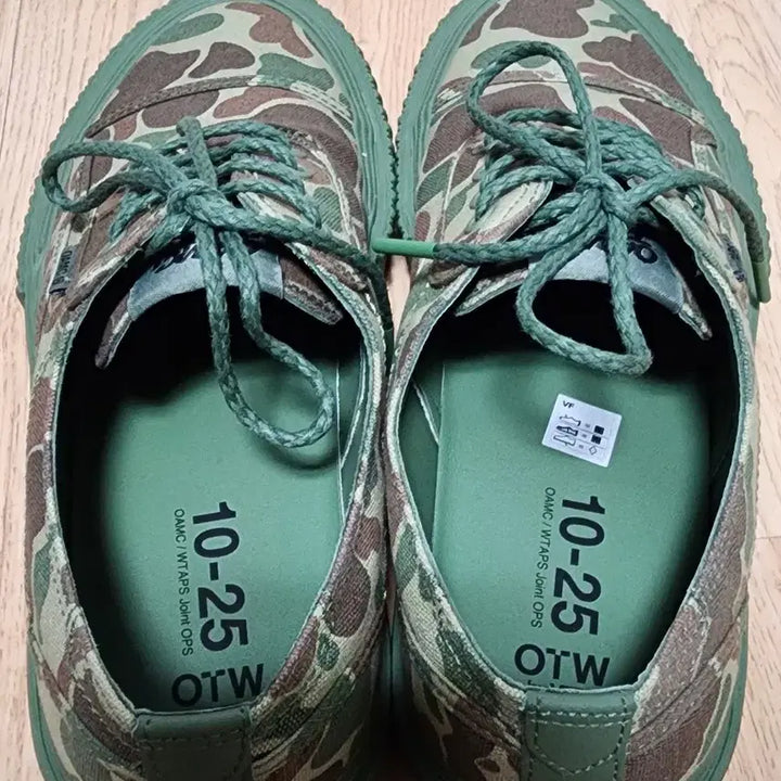 [BUNJANG] Vans OAMC x WTAPS The Camo Sneakers / 반스 oamc x wtaps 더카모
