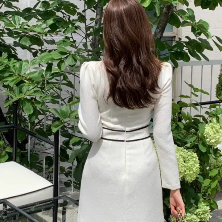 [SOLD OUT] 아뜨랑스 트위드 원피스 s