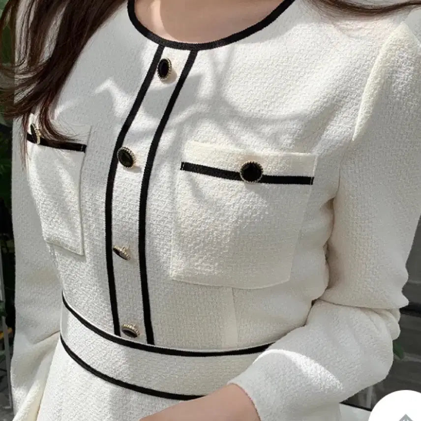 [SOLD OUT] 아뜨랑스 트위드 원피스 s