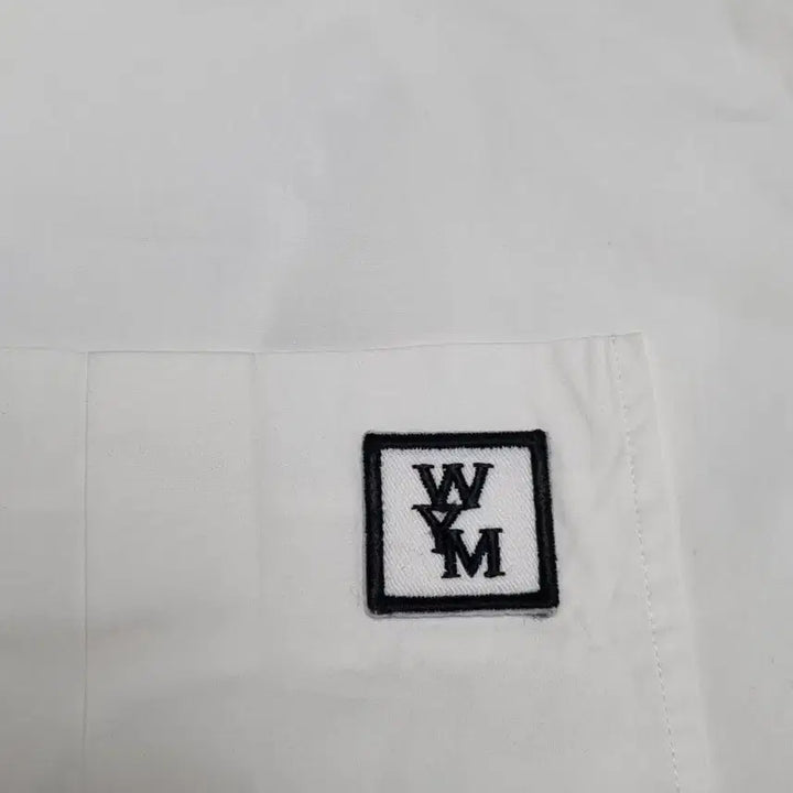 [BUNJANG] Wooyoungmi Back Logo White Shirt / 우영미 백로고 셔츠