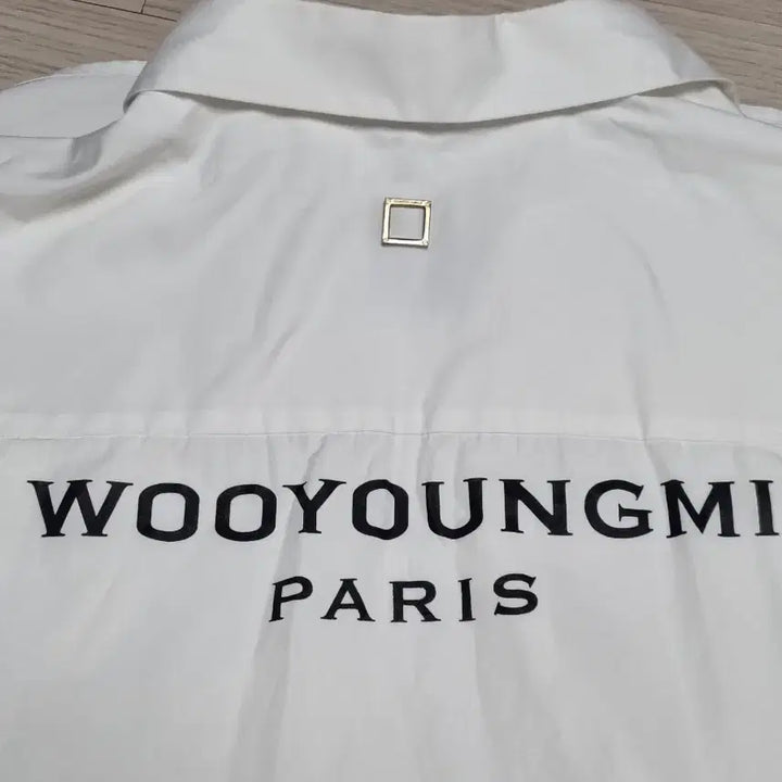 [BUNJANG] Wooyoungmi Back Logo White Shirt / 우영미 백로고 셔츠