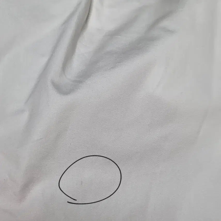 [BUNJANG] Wooyoungmi Back Logo White Shirt / 우영미 백로고 셔츠