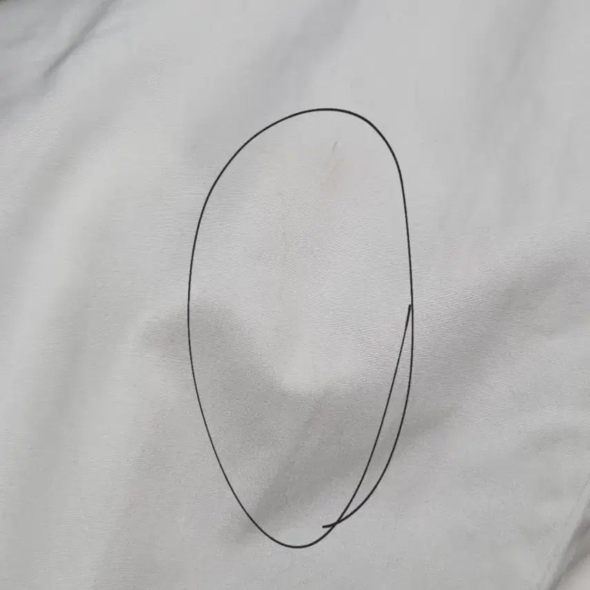 [BUNJANG] Wooyoungmi Back Logo White Shirt / 우영미 백로고 셔츠