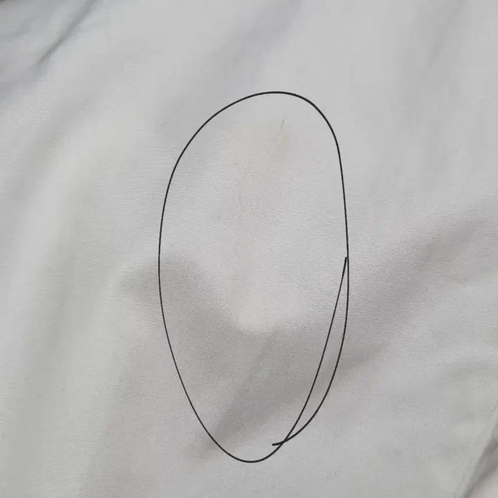 [BUNJANG] Wooyoungmi Back Logo White Shirt / 우영미 백로고 셔츠
