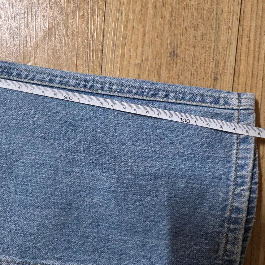 [BUNJANG] Washed Denim Jeans 33-34 / 데미지 워싱 청바지 데님 팬츠 33-34사이즈