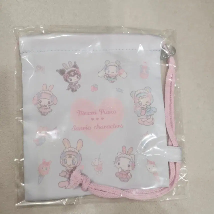 [BUNJANG] Mezzo Piano Sanrio Pouch Kitty Cinnamonroll / 메조피아노 산리오 파우치 키티 시나모롤