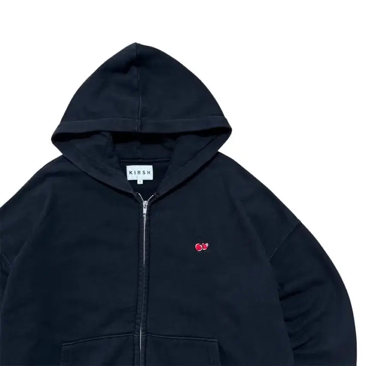 [BUNJANG] Kirsh Small Cherry Hoodie Zip-Up / 키르시 스몰체리 후드집업