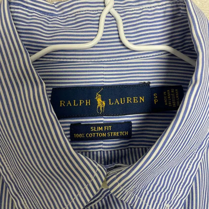 [BUNJANG] Polo Ralph Lauren Striped Slim Fit Shirt / 폴로랄프로렌 스트라이프 셔츠(슬림핏, sp)