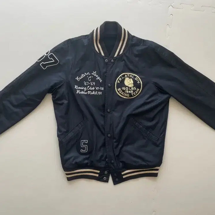 [SOLD OUT] 폴로 랄프로렌 복싱 클럽 바시티 자켓(m)