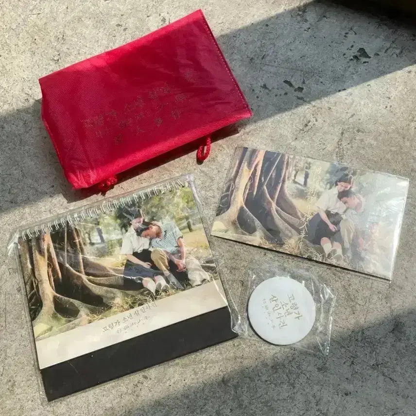 [SOLD OUT] [미개봉풀셋]고령가소년 살인사건 패키지 캘린더+엽서세트+손거울 에드워드양