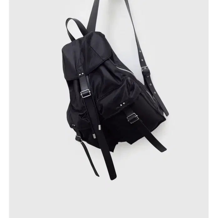 [BUNJANG] Youth Ruck Sack Black Backpack / 유스 Ruck Sack 블랙 백팩
