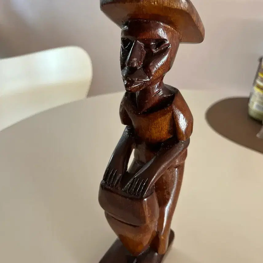 [BUNJANG] African Wood Carving Sculpture / 아프리카 목공예 석상