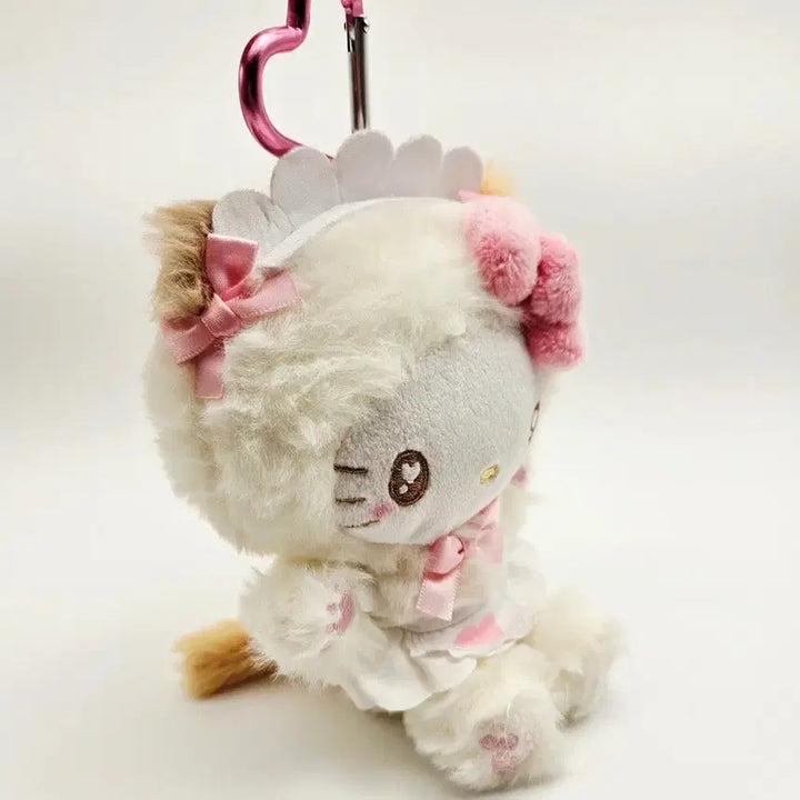 [BUNJANG] Sanrio Hello Kitty Milky Koneko Maid Heart Keyring / 일본정품!! 산리오 밀키코네코 시리즈 헬로키티 메이드 하트키링
