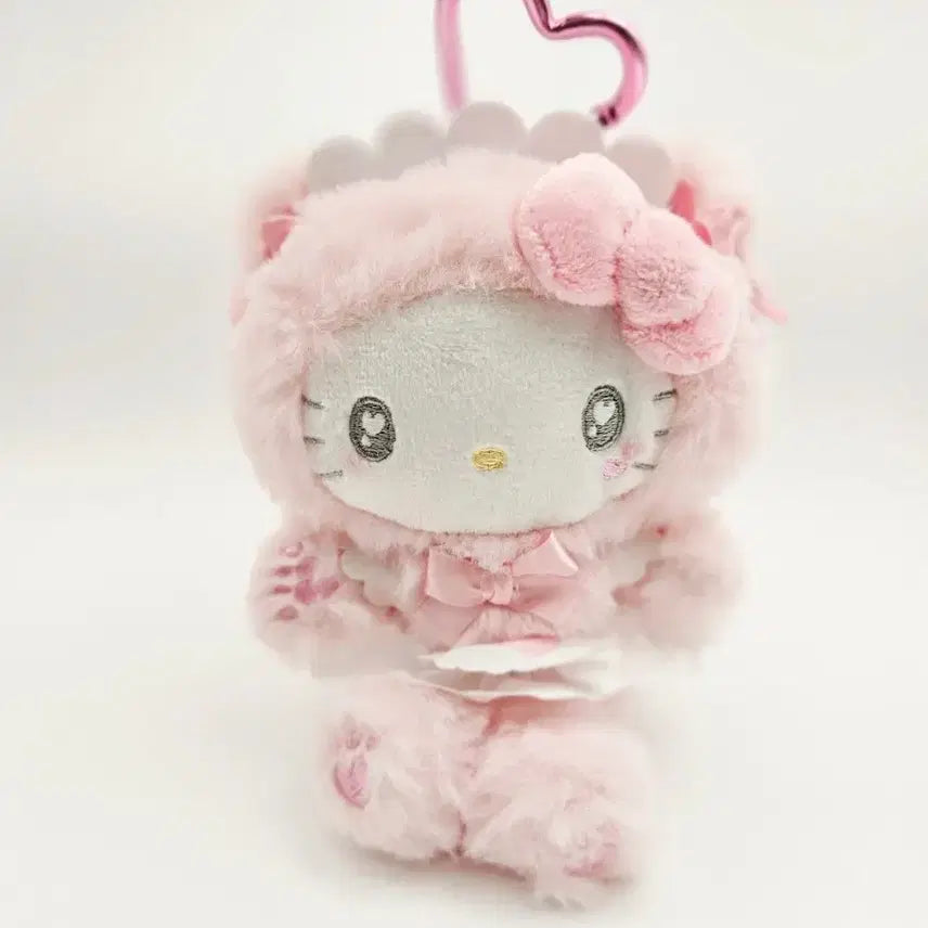 [BUNJANG] Sanrio Hello Kitty Milky Koneko Maid Heart Keyring / 일본정품!! 산리오 밀키코네코 시리즈 헬로키티 메이드 하트키링