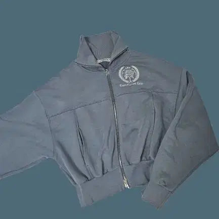 [BUNJANG] Current Short Zip-Up Blouson Jersey Track Top / 커렌트 숏 기장 집업 블루종 져지 트랙탑 F