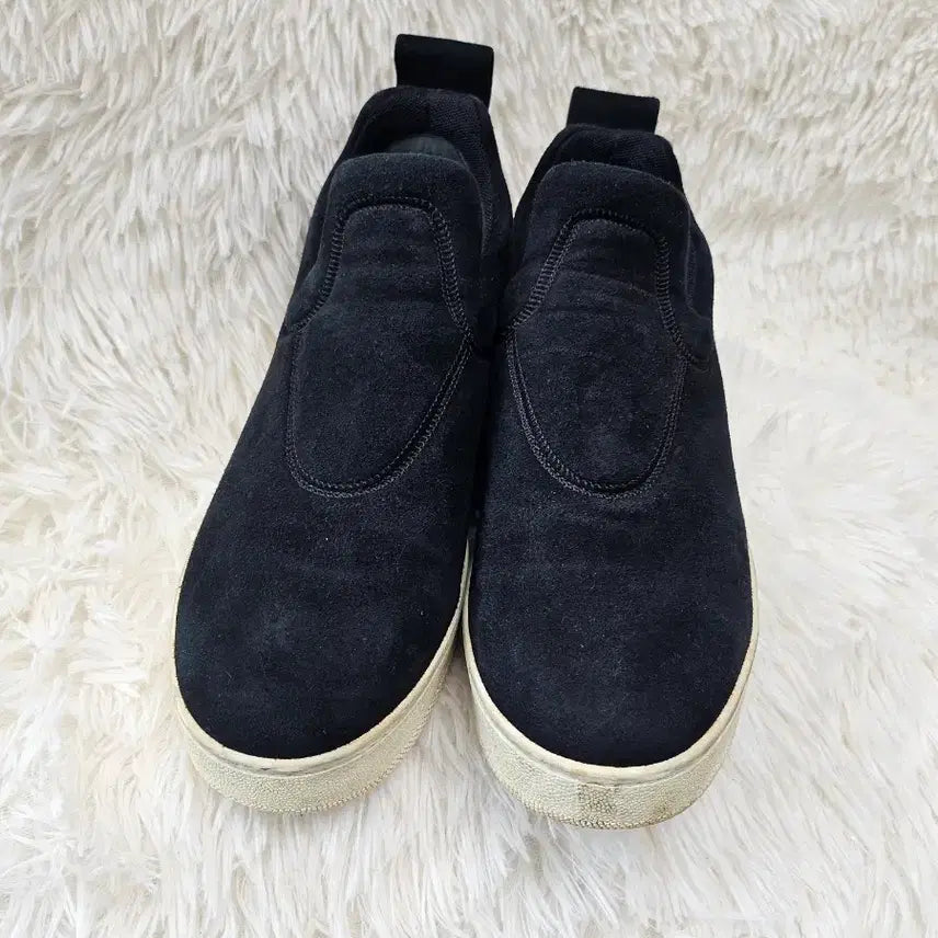 [BUNJANG] Celine Black Suede Slip-on Sneakers / 셀린느 블랙 스웨이드 슬립온 스니커즈 240(38)
