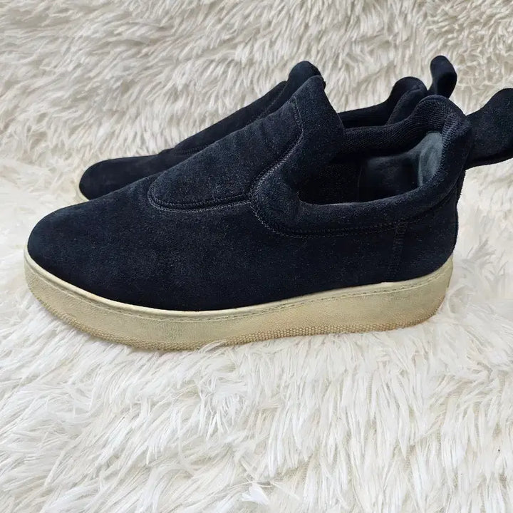 [BUNJANG] Celine Black Suede Slip-on Sneakers / 셀린느 블랙 스웨이드 슬립온 스니커즈 240(38)