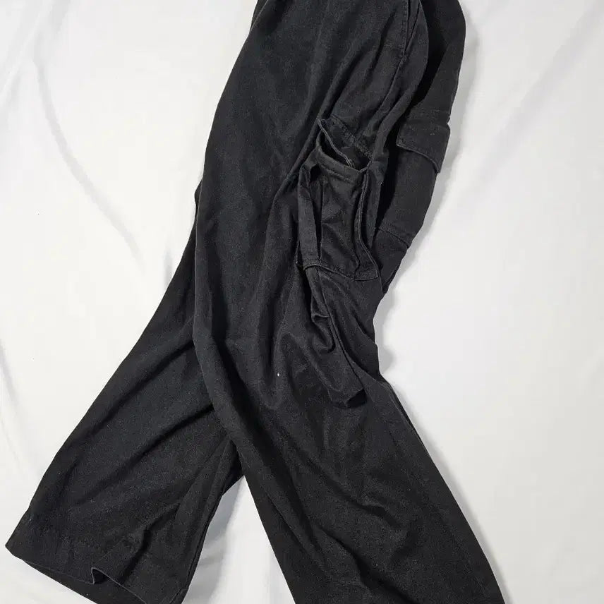 [BUNJANG] DRAWFIT Wide Cargo Work Pants / 드로우핏 DRAWFIT 와이드 카고 워크팬츠 코튼 바지 L
