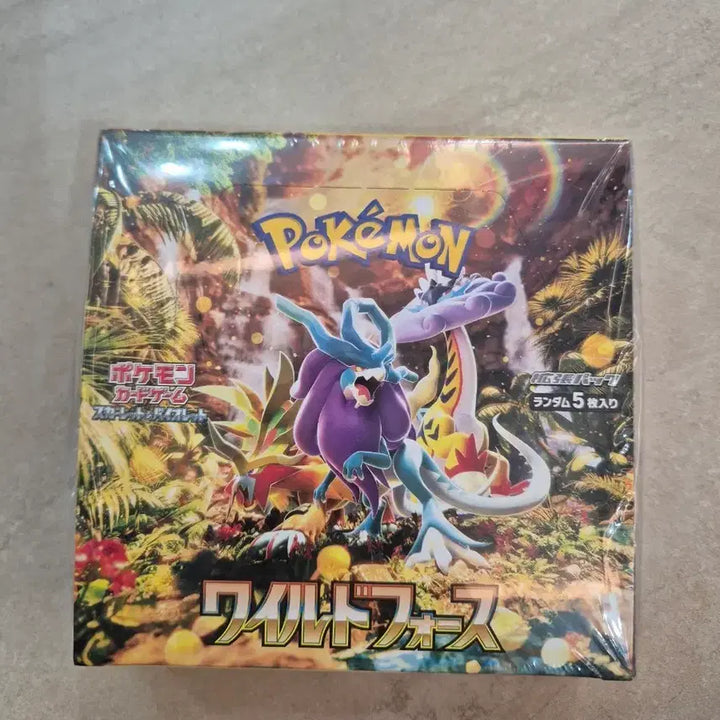 [BUNJANG] Pokemon Japanese Wild Force Booster Box / 포켓몬 일판 와일드포스 미개봉 박스