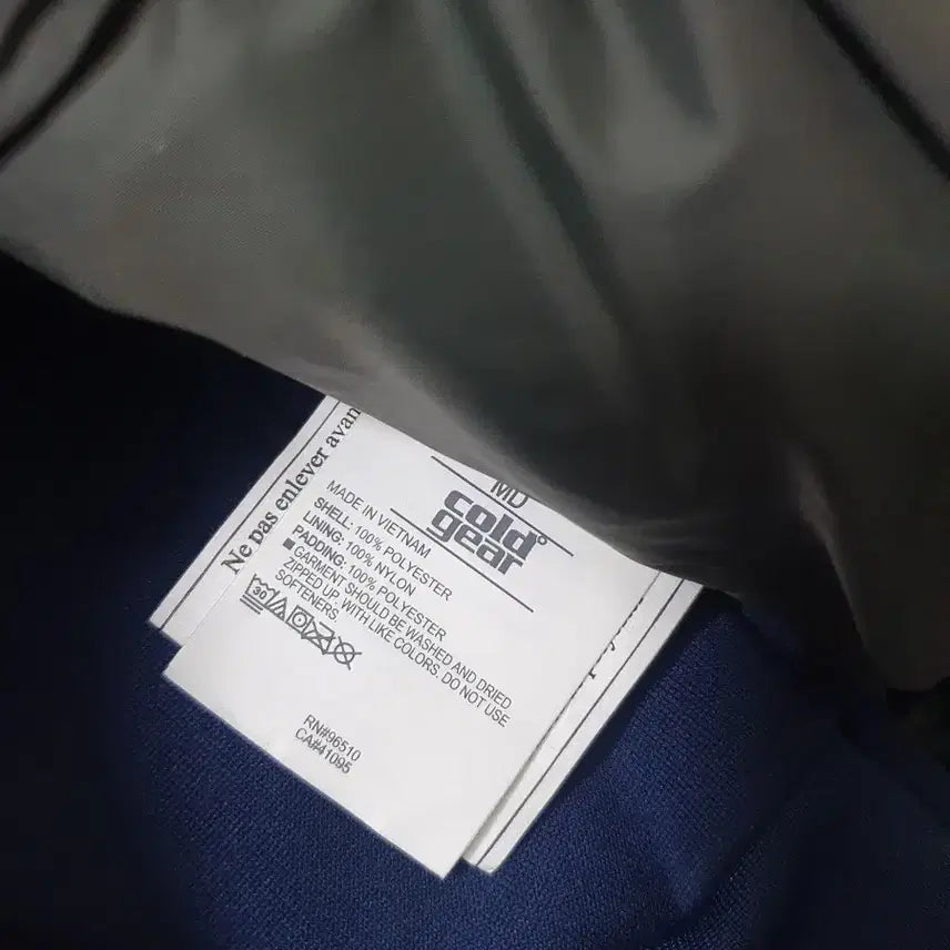 [BUNJANG] Under Armour Hooded Padded Jumper (Khaki, L) / 언더아머 후드 패딩 점퍼 카키색L