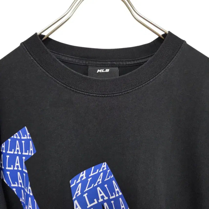 [SOLD OUT] MLB LA DODGERS 남성 반팔티 티셔츠 오버핏 블랙 M