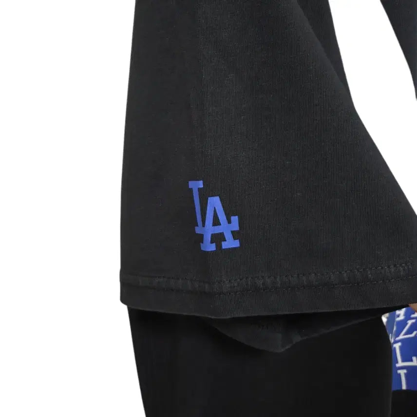 [SOLD OUT] MLB LA DODGERS 남성 반팔티 티셔츠 오버핏 블랙 M