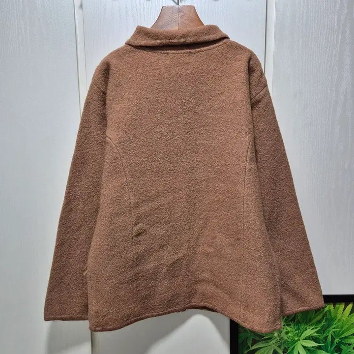 [BUNJANG] VTG Tabi Brown Wool Zip-up Jacket / (세일)VTG. tabi 타비 브라운 압축울 집업 자켓