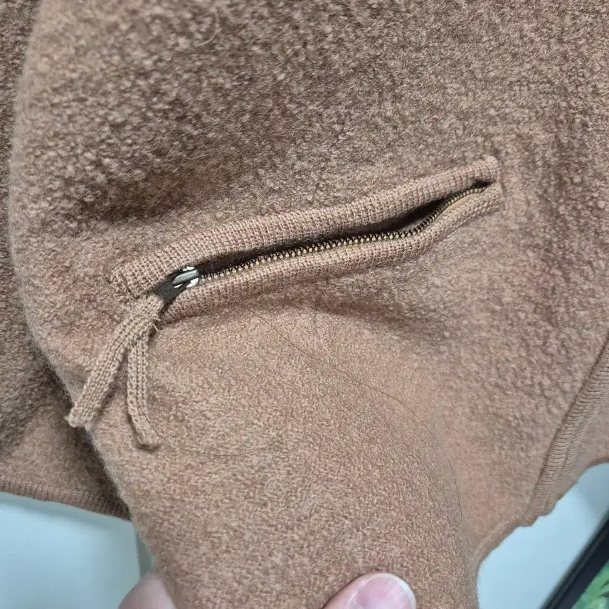 [BUNJANG] VTG Tabi Brown Wool Zip-up Jacket / (세일)VTG. tabi 타비 브라운 압축울 집업 자켓