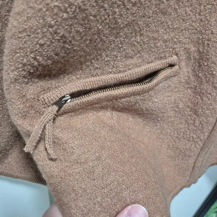[BUNJANG] VTG Tabi Brown Wool Zip-up Jacket / (세일)VTG. tabi 타비 브라운 압축울 집업 자켓