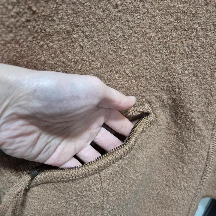 [BUNJANG] VTG Tabi Brown Wool Zip-up Jacket / (세일)VTG. tabi 타비 브라운 압축울 집업 자켓