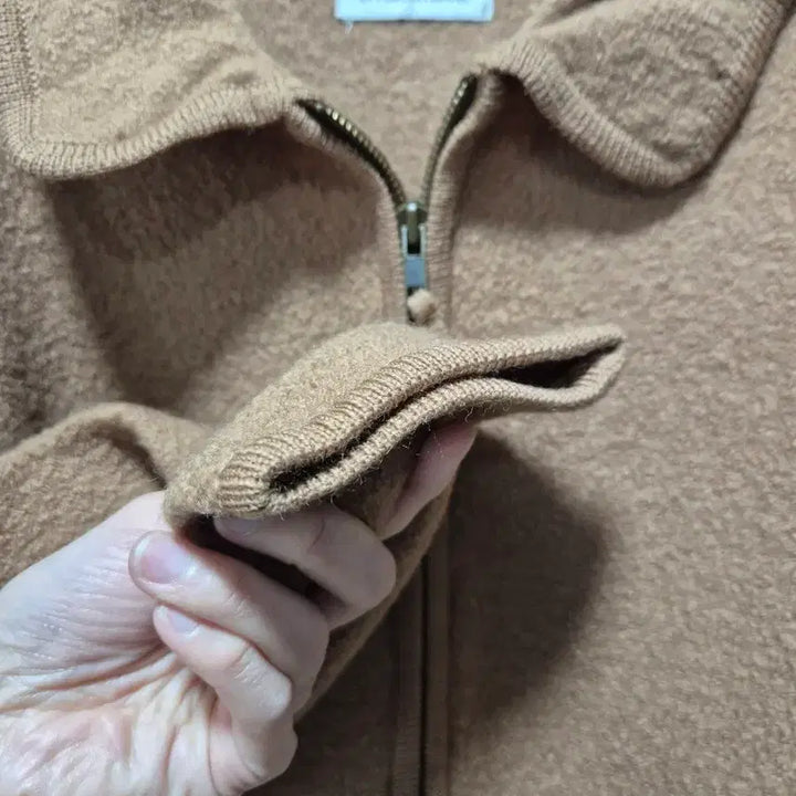[BUNJANG] VTG Tabi Brown Wool Zip-up Jacket / (세일)VTG. tabi 타비 브라운 압축울 집업 자켓