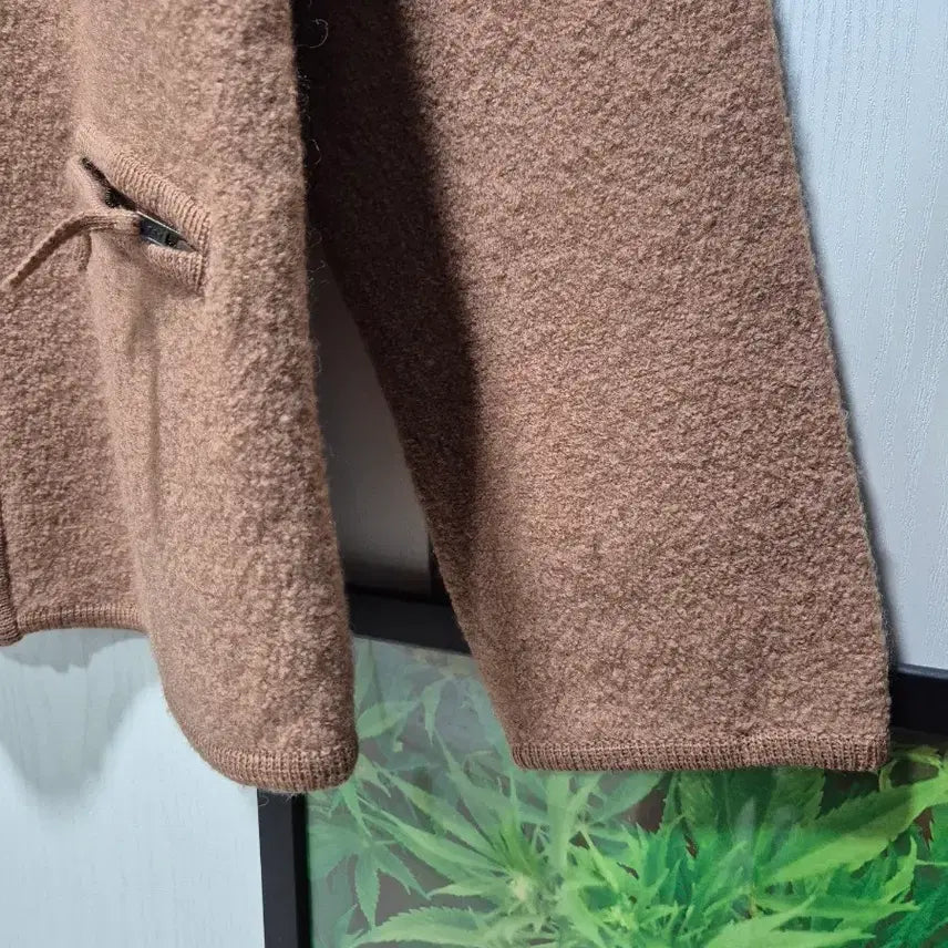 [BUNJANG] VTG Tabi Brown Wool Zip-up Jacket / (세일)VTG. tabi 타비 브라운 압축울 집업 자켓