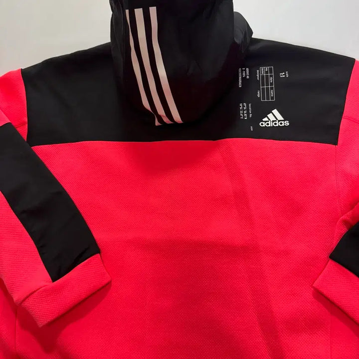 [BUNJANG] Adidas Half-Zip Anorak Hoodie Bright Pink (M) / 아디다스 반집업 아노락 후드 찐핑크 형광(M사이즈)