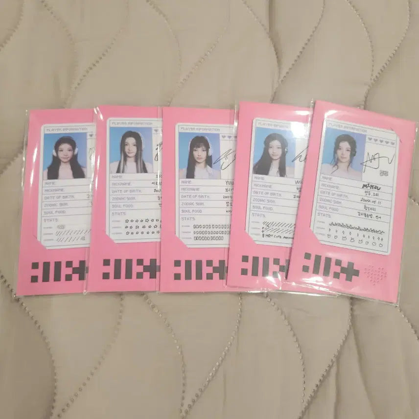 [SOLD OUT] 아일릿 콘서트 md 프레스 스타트 아이디카드 세트