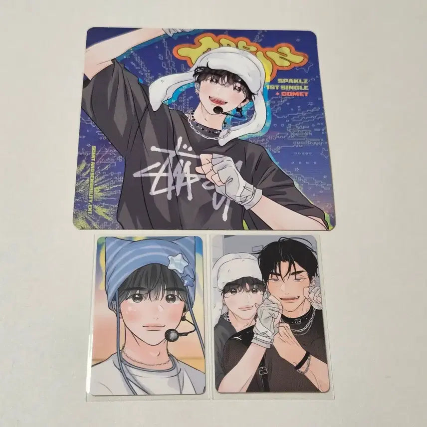 [SOLD OUT] 향의경계 향경 레진 시그 스파클즈 포스터 포카 세트 분철