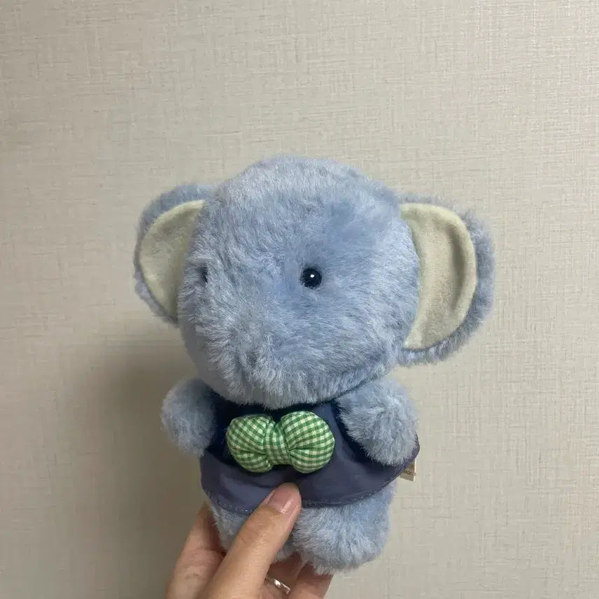 [BUNJANG] Sanrio Vintage Cheerly Charm Elephant Plush / 산리오 고전 빈티지 치어리챰 치어리참 팜 코끼리 인형