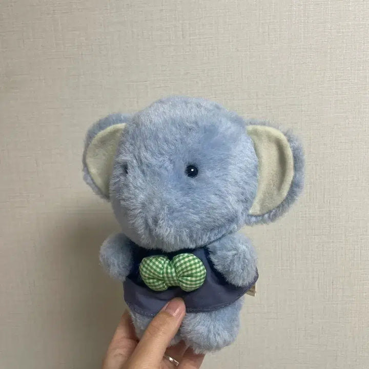 [BUNJANG] Sanrio Vintage Cheerly Charm Elephant Plush / 산리오 고전 빈티지 치어리챰 치어리참 팜 코끼리 인형