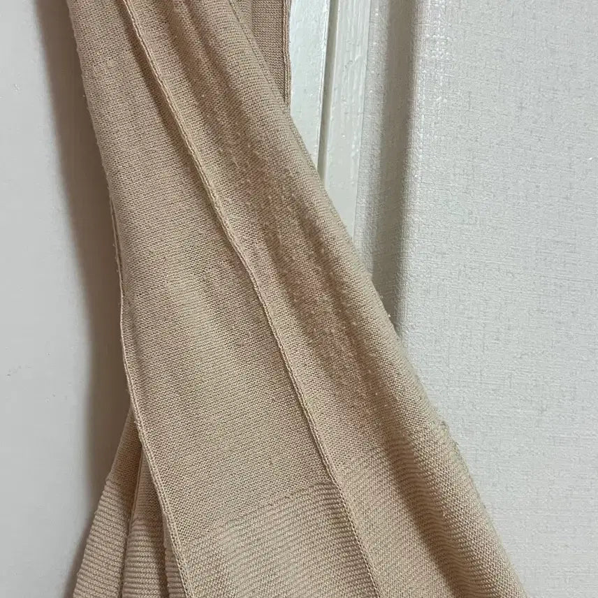 [BUNJANG] ZARA Beige Knit Long Dress / (영국 자라) 베이지 니트 롱 원피스 s-m 시착사진O