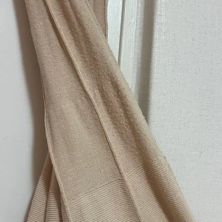 [BUNJANG] ZARA Beige Knit Long Dress / (영국 자라) 베이지 니트 롱 원피스 s-m 시착사진O