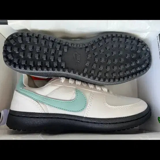 [BUNJANG] Field General White Mint Sneakers / (여성용 매장정품 새상품) 필드 제네럴 화이트 민트 (220~255사이즈