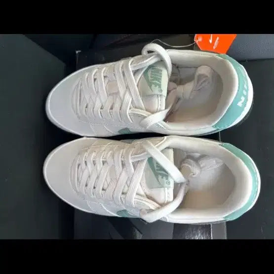 [BUNJANG] Field General White Mint Sneakers / (여성용 매장정품 새상품) 필드 제네럴 화이트 민트 (220~255사이즈