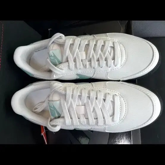 [BUNJANG] Field General White Mint Sneakers / (여성용 매장정품 새상품) 필드 제네럴 화이트 민트 (220~255사이즈