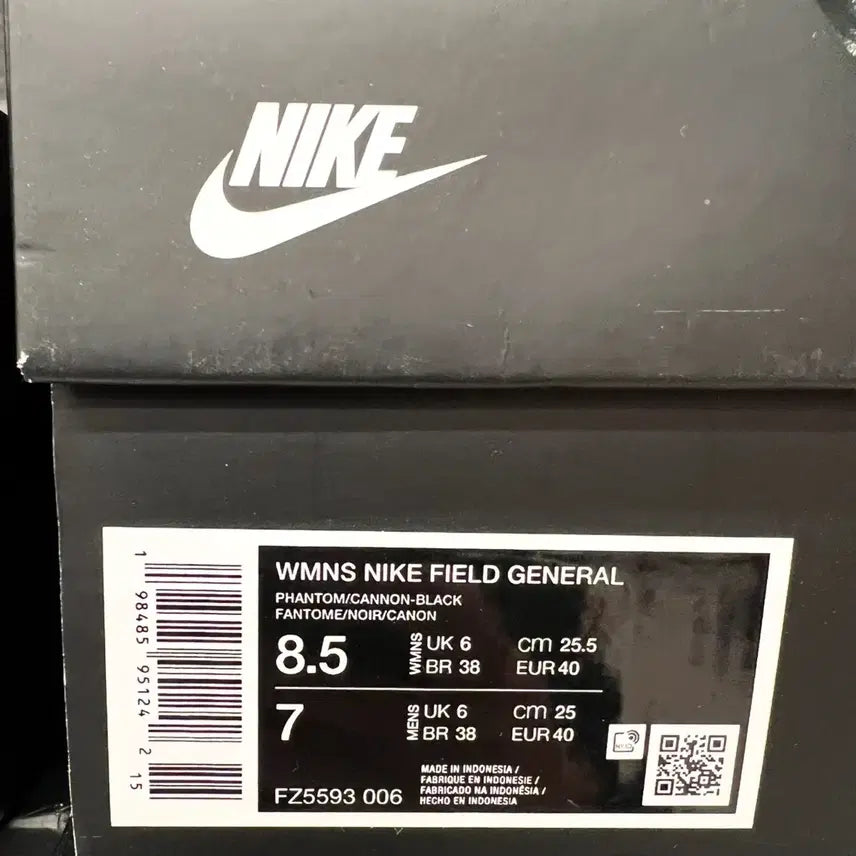 [BUNJANG] Field General White Mint Sneakers / (여성용 매장정품 새상품) 필드 제네럴 화이트 민트 (220~255사이즈
