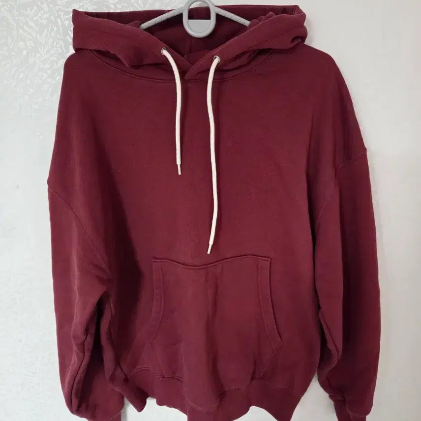 [BUNJANG] SoVMENT Maroon Red Hoodie / 소버먼트 후드