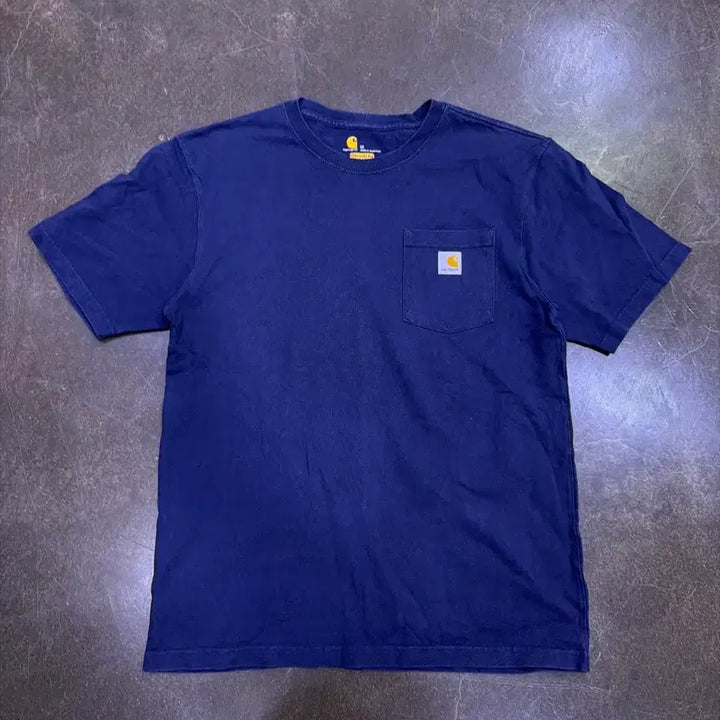 [BUNJANG] Carhartt Vintage One Pocket T-shirt Navy M / 칼하트 빈티지 원포켓 오리지널핏 반팔티 네이비 M