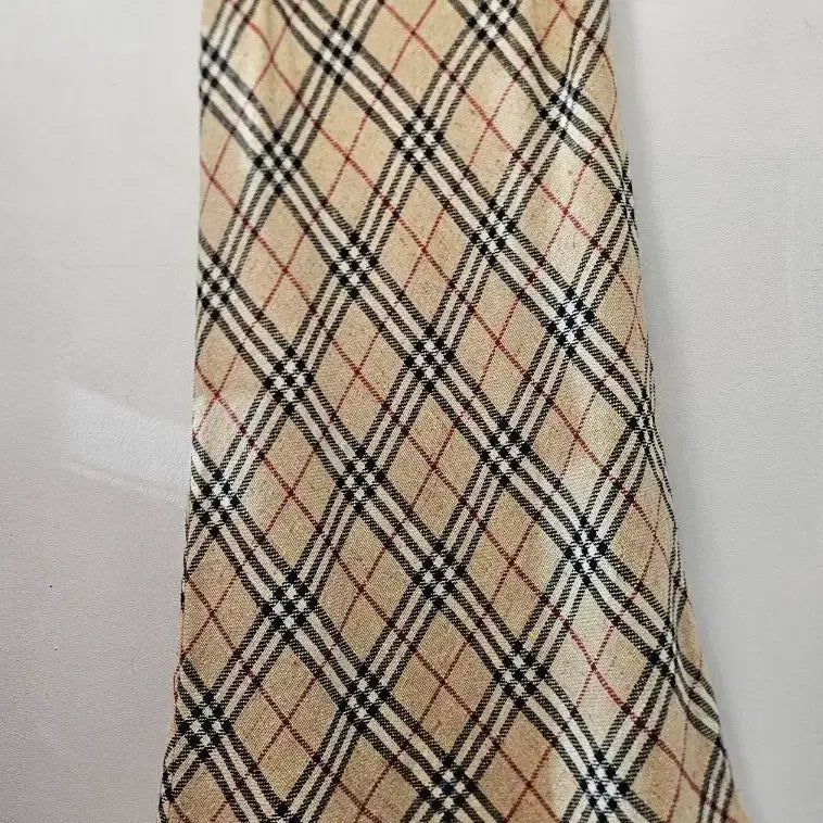 [BUNJANG] Burberry Linen Long Skirt / 버버리 린넨  롱 스커트 38