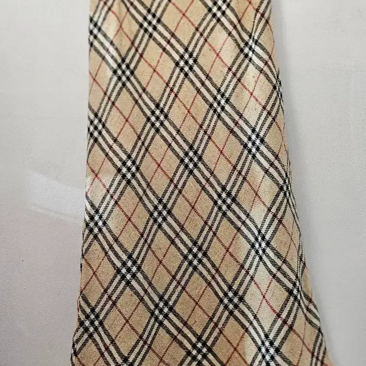 [BUNJANG] Burberry Linen Long Skirt / 버버리 린넨  롱 스커트 38