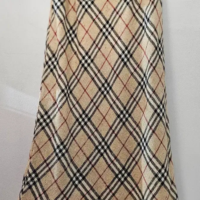 [BUNJANG] Burberry Linen Long Skirt / 버버리 린넨  롱 스커트 38